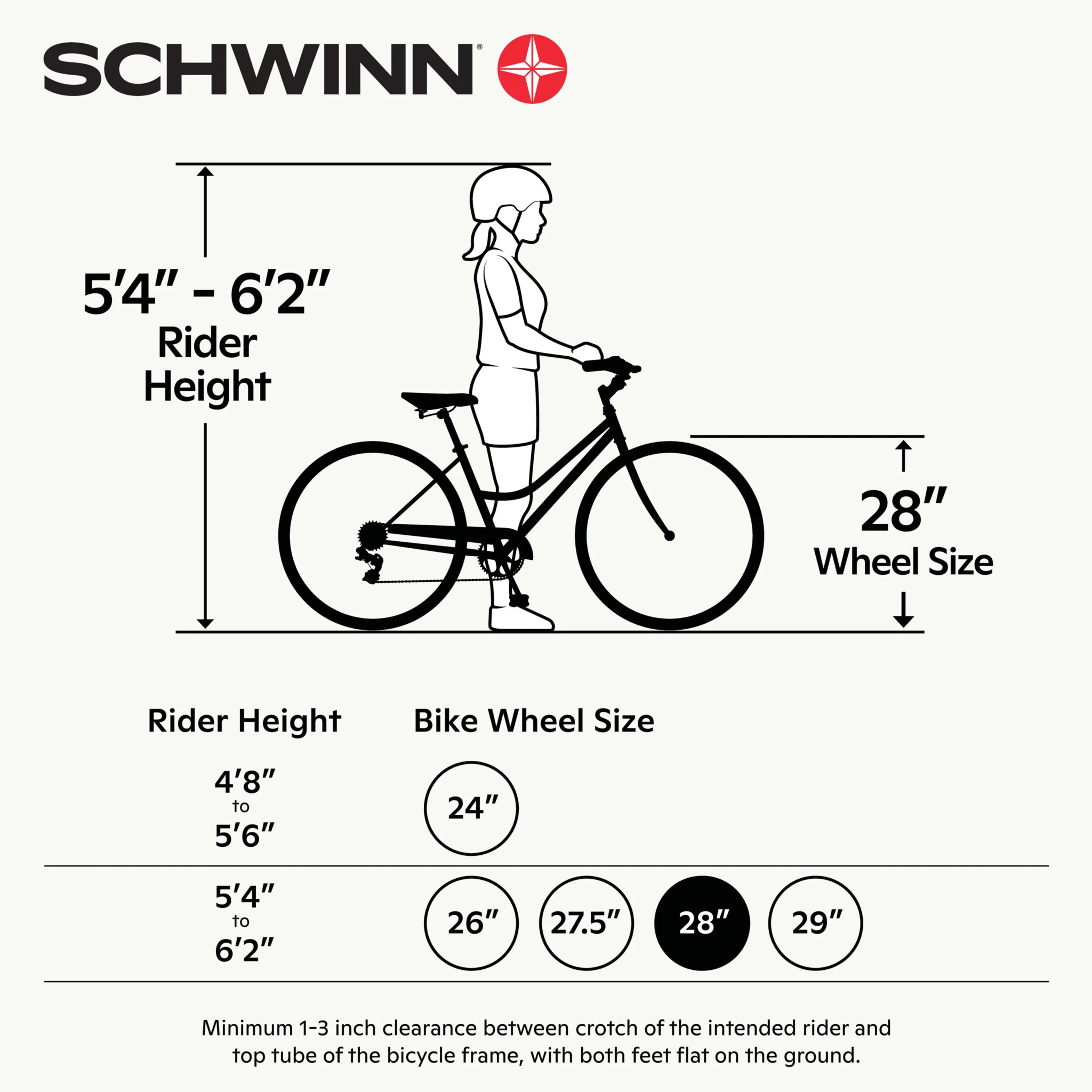 Schwinn Admiral 700c Adult Hybrid Bike, 7 Speed Unisex Bike, Cream