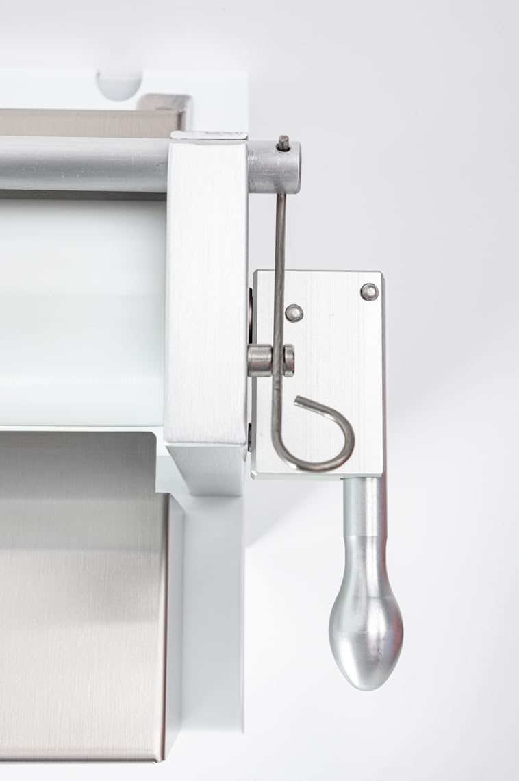 Manual Dough Sheeter Machine - Sfogliafacile NSF Manual Pasta Maker Machine for Icing, Marzipan and Puff Pastry | Easy Install Dough Sheeter Machine for Home or Small Commercial Kitchens