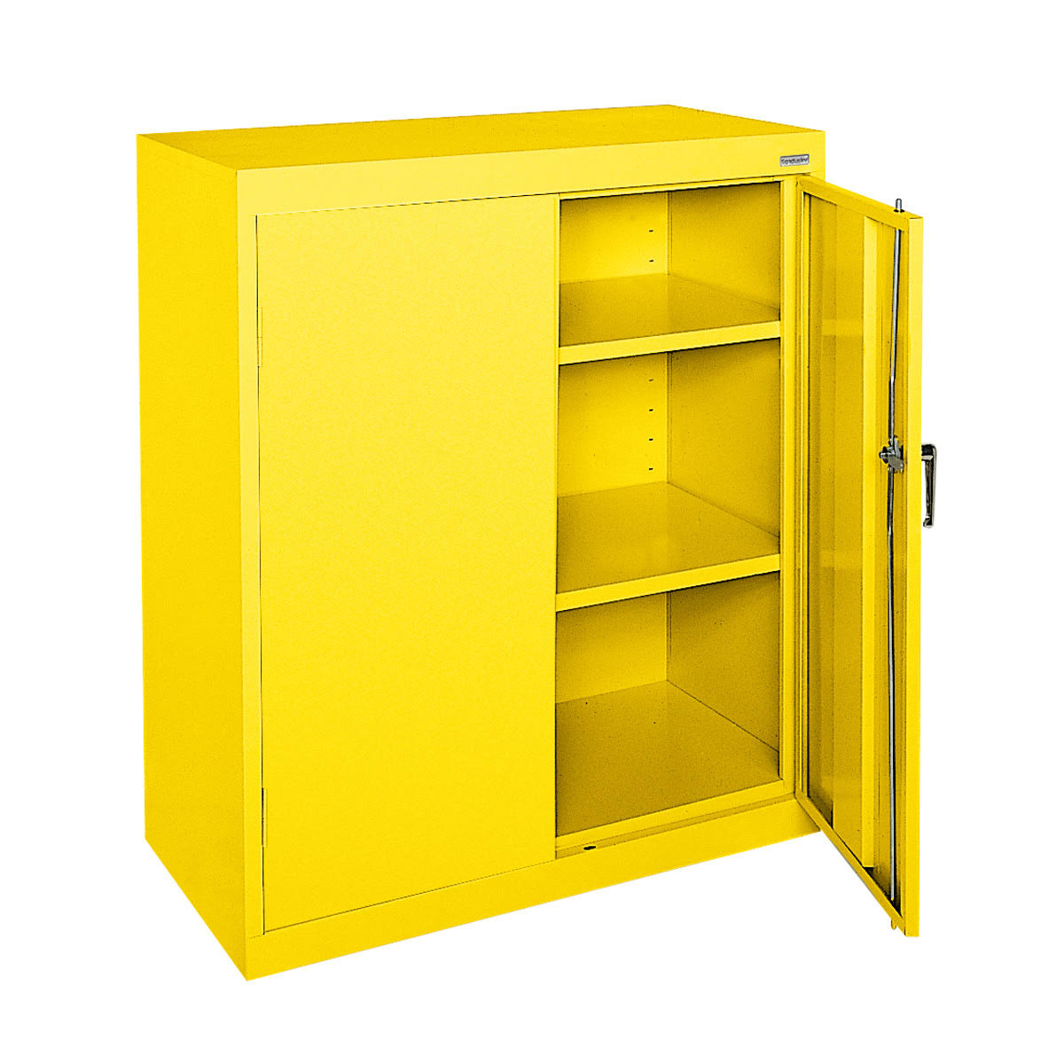 Sandusky Cabinets Classic Series 2 Door Storage Cabinet, Yellow