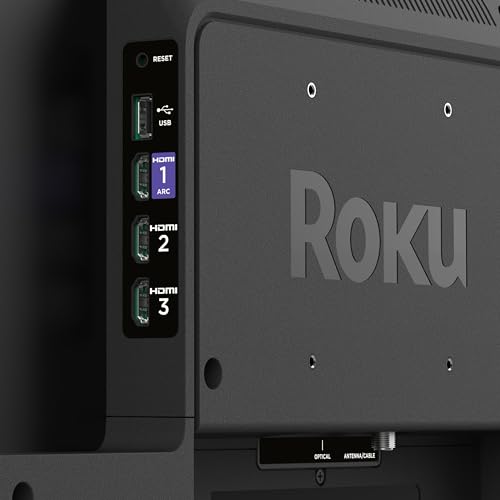 Roku Smart TV 2025 – 40-Inch Select Series, 1080p Full HD TV – RokuTV with Voice Remote – Flat Screen LED Television with Wi-Fi for Streaming Live Local News, Sports, Family Entertainment