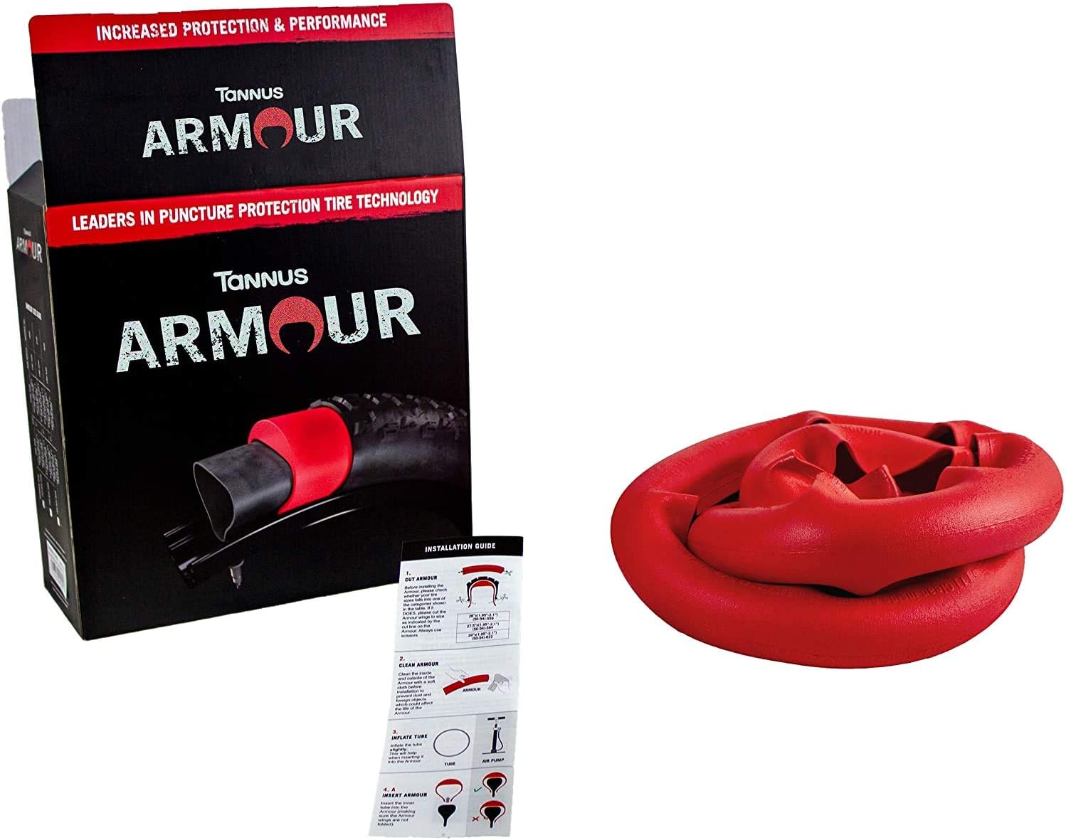 Tannus Unisex's Armour Puncture Round Protection tyre Pack of 2