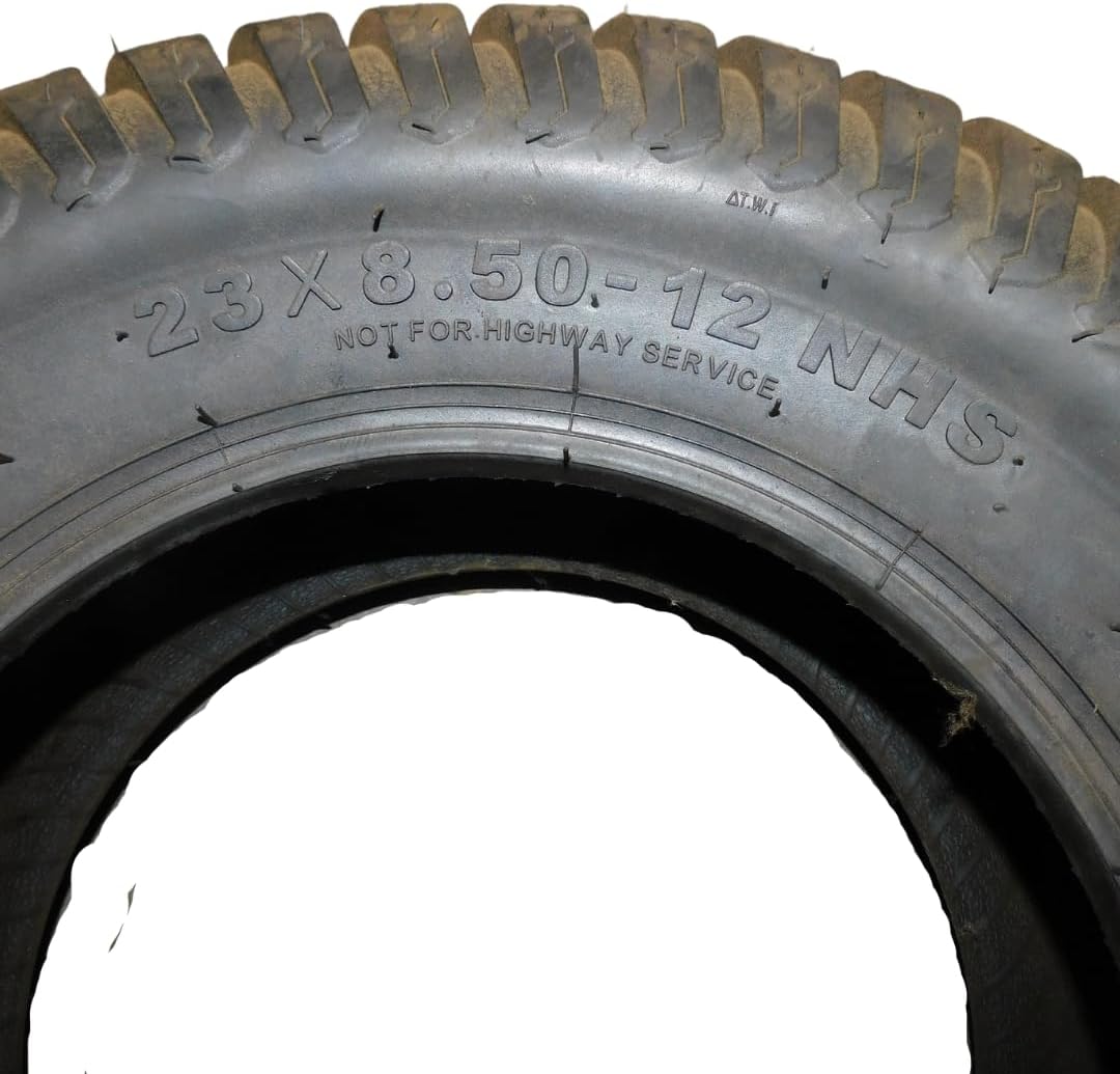 23x8.50-12 23/850-12 Lucky Trek 4ply Riding Mower Tractor Tires 1400119