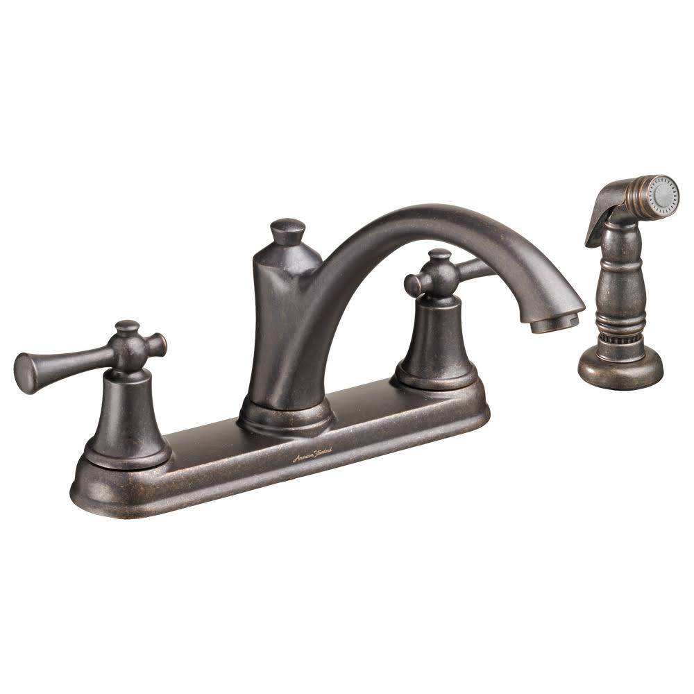 American Standard Portsmouth Two-Handle Kitchen Faucet - Oil Rubbed Bronze
