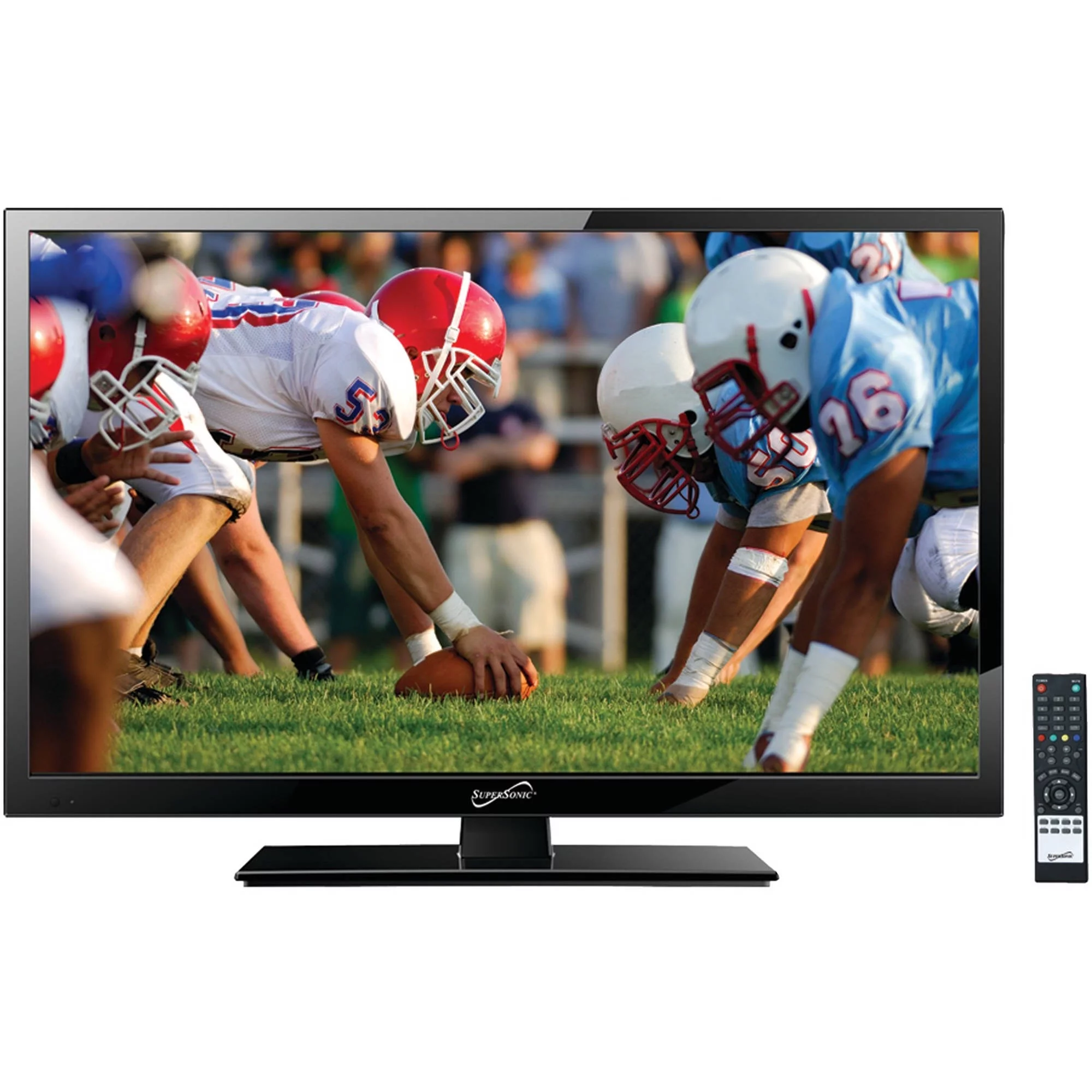 Supersonic 19" Class - HD LED TV - 720p, 60Hz (SC-1911) and SC-612 HDTV Flat Digital Antenna
