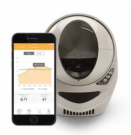 Litter-Robot 3 Connect, Beige | WiFi-Enabled, Self-Cleaning, Automatic Litter Box