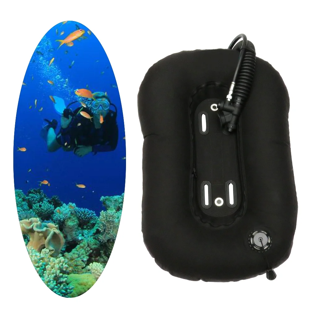 DovewillHeavy Duty Scuba Diving Donut Wing 38lb/13.3kg Single Tank BCD Buoyancy