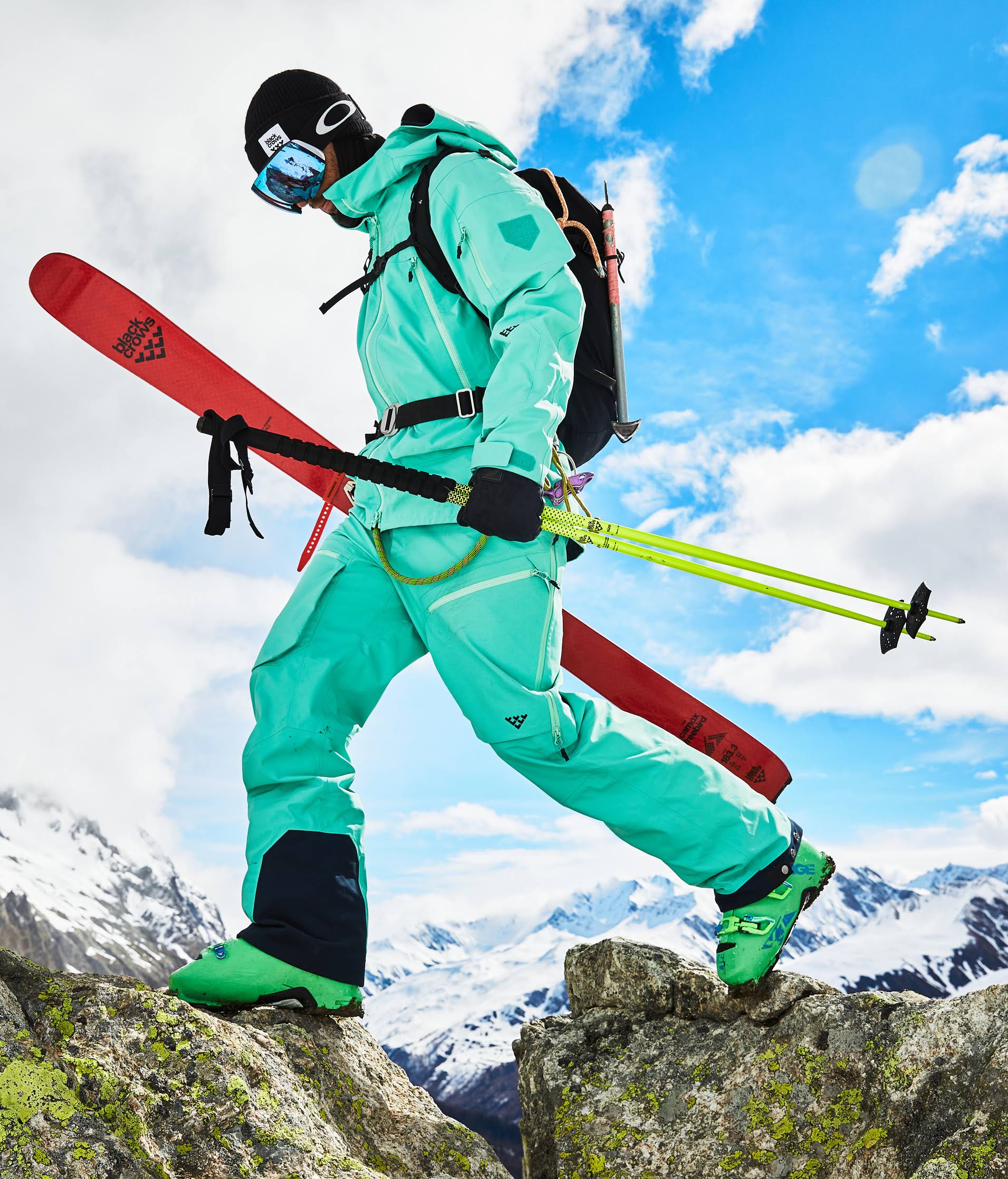 Black Crows Oxus Ski Poles Yellow, 135cm