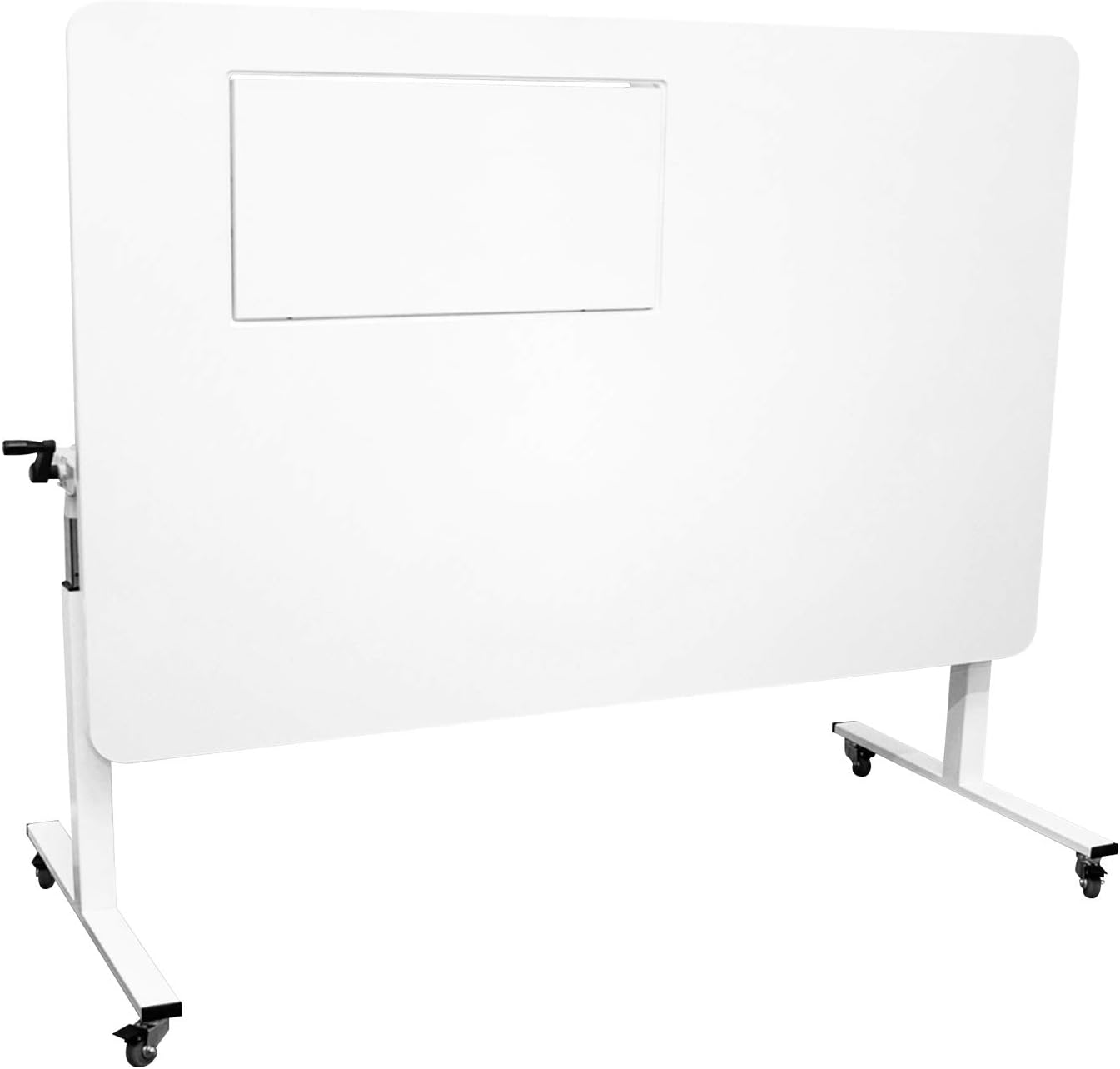 Kangaroo Sewing Furniture Tasmanian II Height Adjustable Cutting Table Sewing Workstation - White