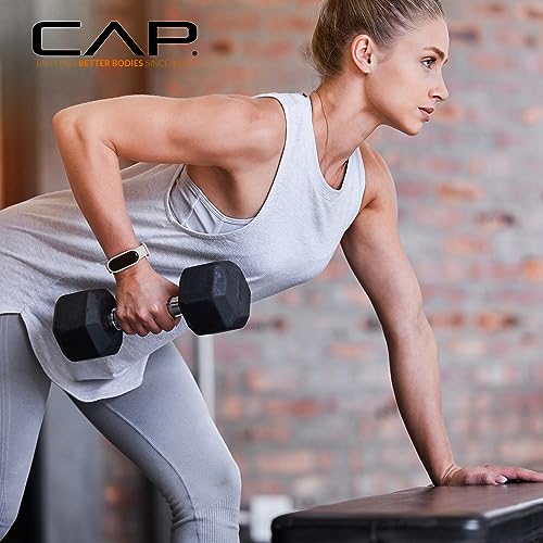 CAP Barbell Dumbbell Set with Rack | Multiple Options in 150lbs and 210lbs
