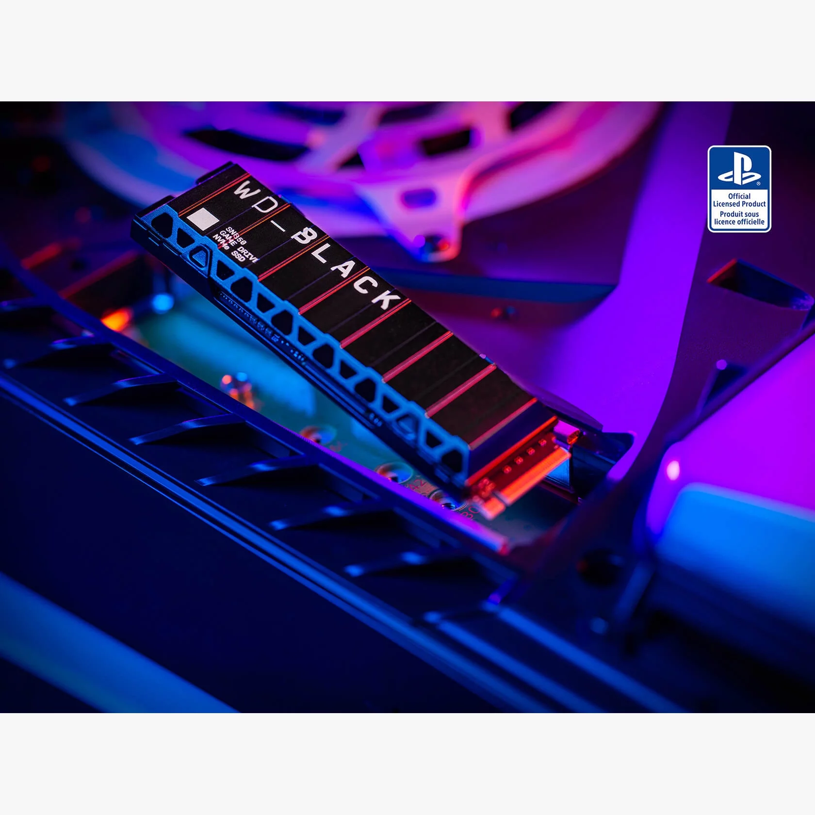 WD_BLACK 2TB SN850 NVMe SSD, Internal M.2 2280 Solid State Drive for PS5 Consoles - WDBBKW0020BBK-WRSN