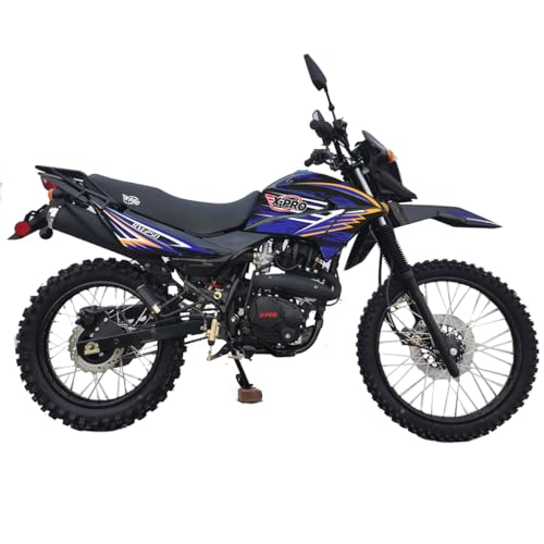 X-PRO Cavalier 250 Dual Sports Enduro Dirt Bike 21"/18" Wheels 5-Speed | Zongshen Counter Balanced Engine, Manual Transmission
