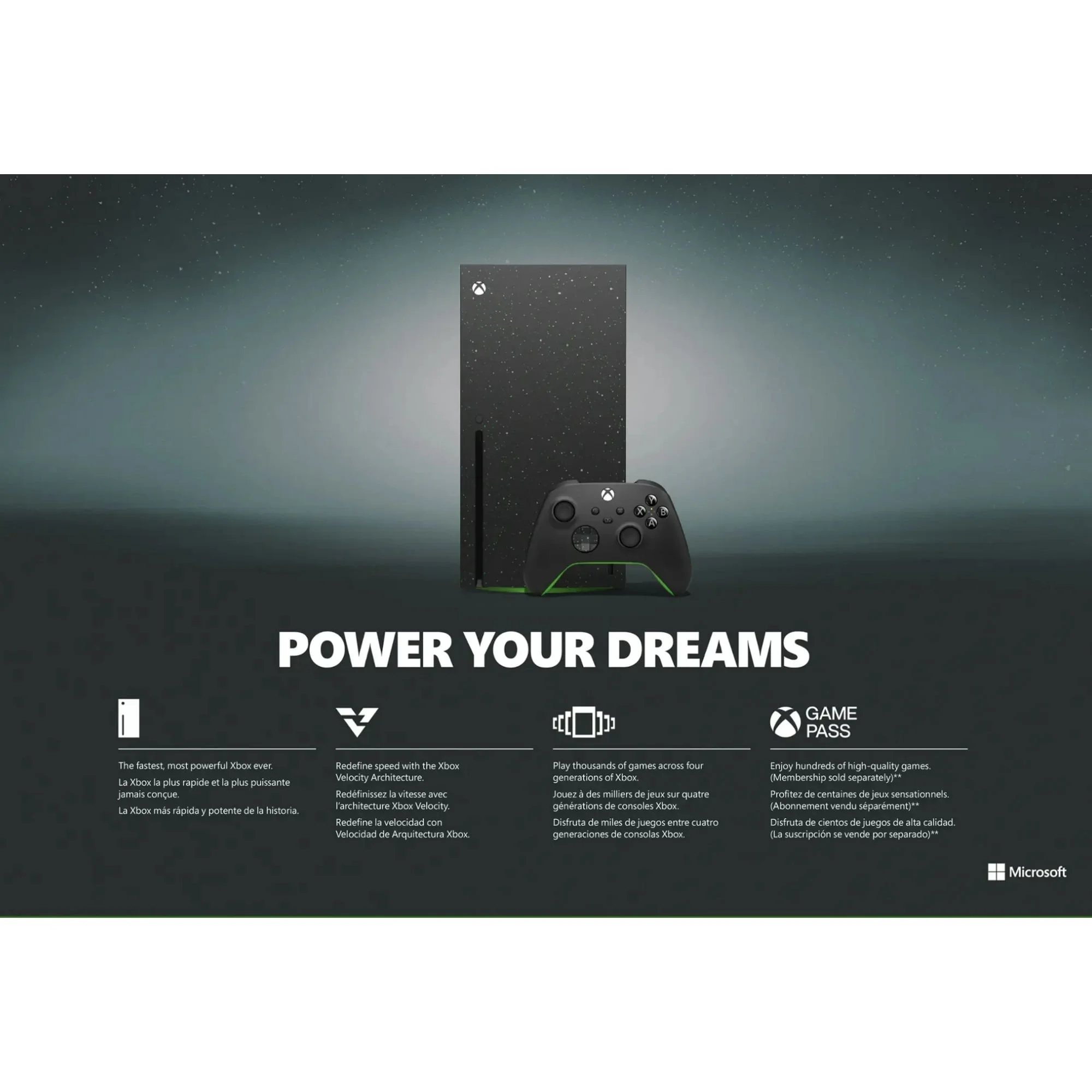 Xbox Series X – 2TB Galaxy Black Special Edition