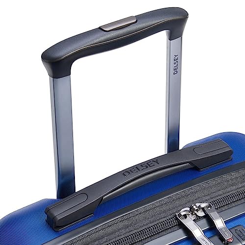 DELSEY Paris Cruise 3.0 Hardside Expandable Luggage with Spinner Wheels, Glossy Ivory, Carry on 21 Inch