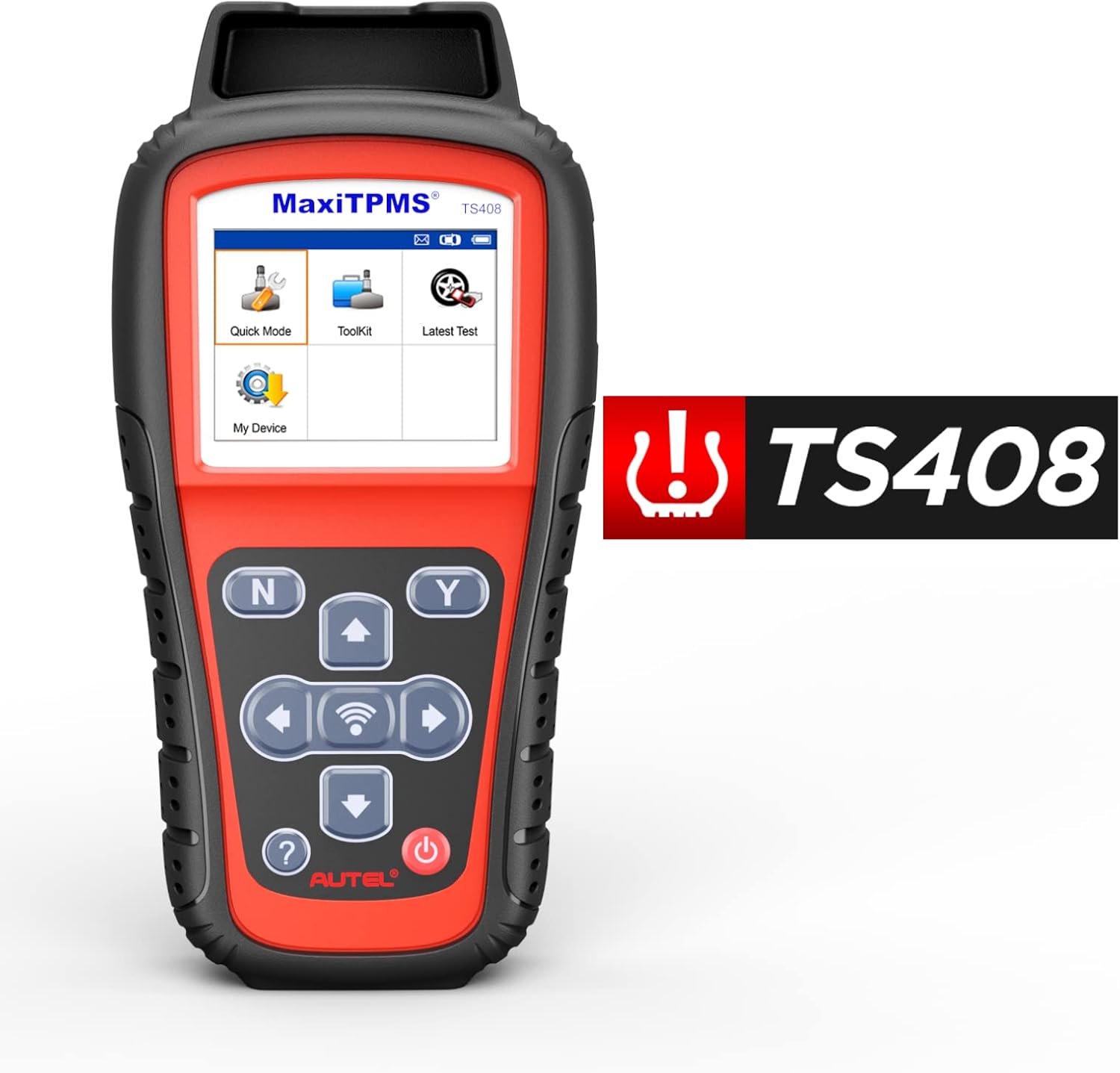 Autel MaxiTPMS TS508 TPMS Relearn Tool, 2022 TPMS Programming Tool for MX-Sensors (315/433 MHz) TPMS Relearn/Activate All Sensors, TPMS Scan Tool Read/Clear DTCs, TPMS Reset (Upgraded of TS408/501)
