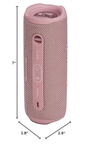 JBL Flip 6 - Portable Bluetooth Speaker, powerful sound and deep bass, IPX7 waterproof, 12 hours of playtime, JBL PartyBoost for multiple speaker pairing for home, outdoor and travel (Blue)