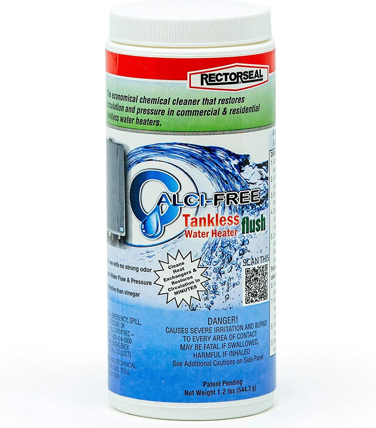 Tankless Water Heater Flushing Kit with Rectorseal Calci-Free by Kelaro
