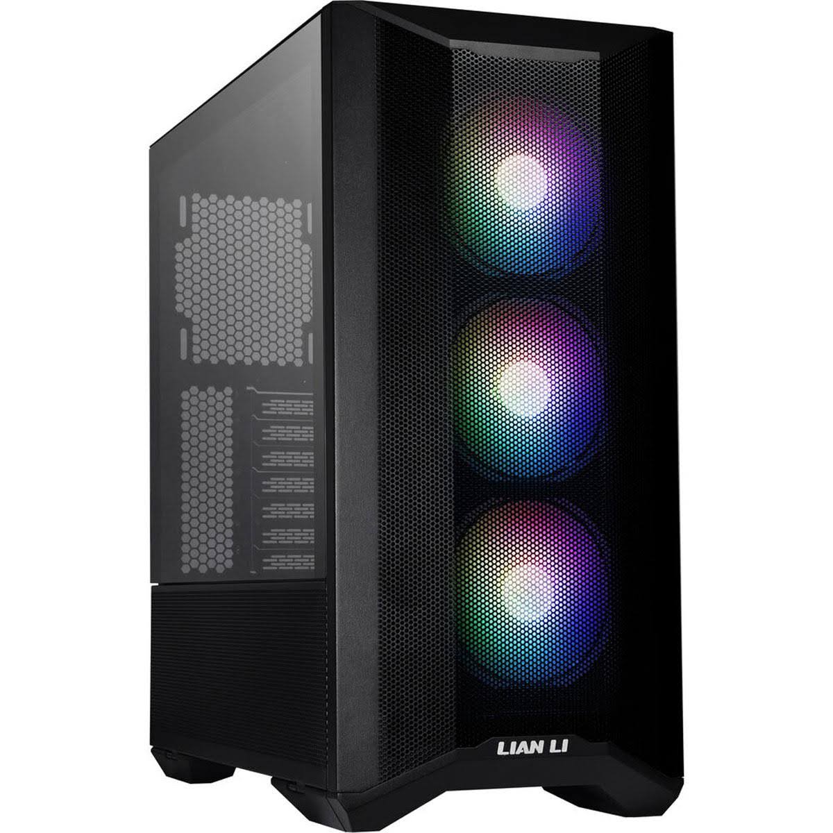 Lian-Li LANCOOL II Mesh RGB Tempered Glass ATX Case, Black