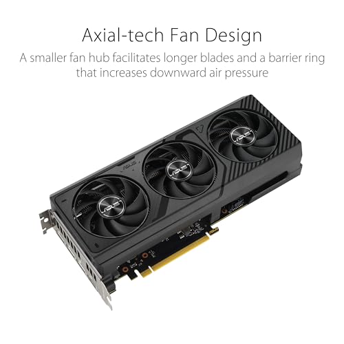 ASUS The SFF-Ready Prime GeForce RTX™ 5070 12GB GDDR7 Graphics Card (PCIe® 5.0, 12GB GDDR7, HDMI®/DP 2.1, 2.5-Slot, Axial-tech Fans, Dual BIOS)