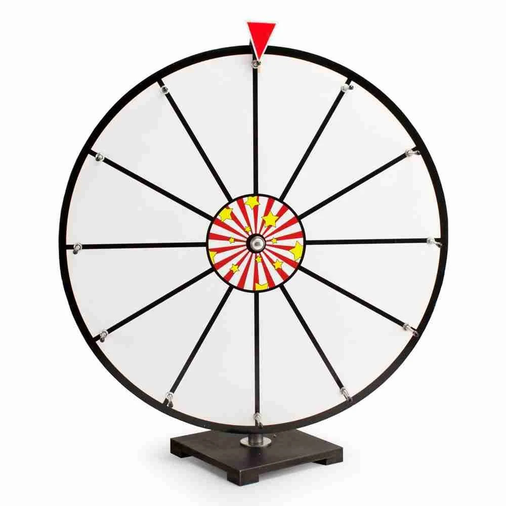 24x22 White Dry Erase Prize Wheel