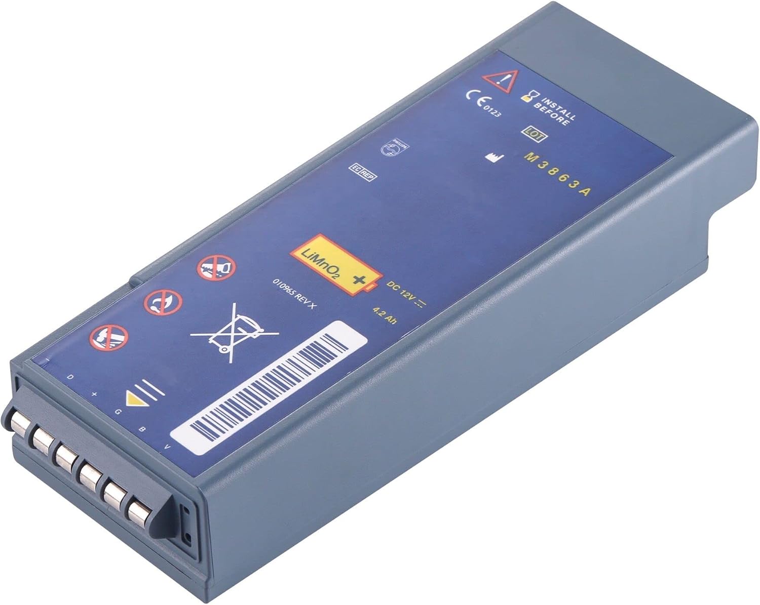 Replace for M3863A,M3860A,M3840A 12V Lithium Battery