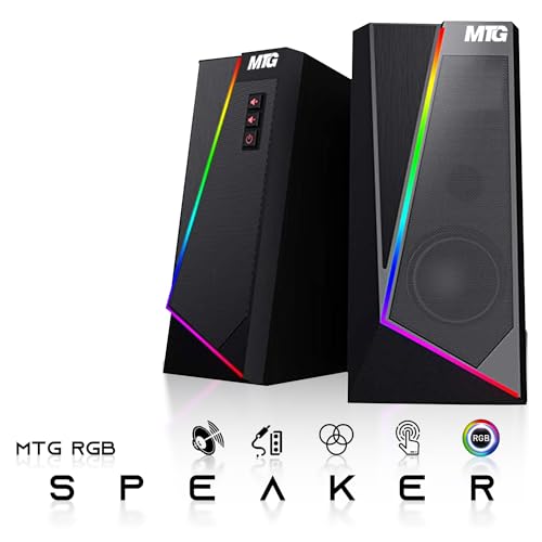 HP G3 Gaming Desktop PC, Intel Core i7 6th Gen, AMD RX 550 Graphics, 32GB RAM, 1TB SSD, MTG New 24 Inch Dual Monitor, RGB Keyboard Mouse, Speaker, Webcam, Win 10 Pro (Renewed)