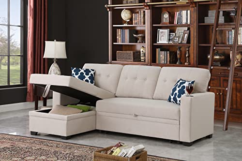Oversized U-Shaped Sectional Sofa Couch Plush Corduroy Upholstered Modular Deep Seat Sofa&Couch Sectional W/Right Facing Chaise Lounge and 7 Toss Pillows for Home Apartment Living Room Furniture Sets