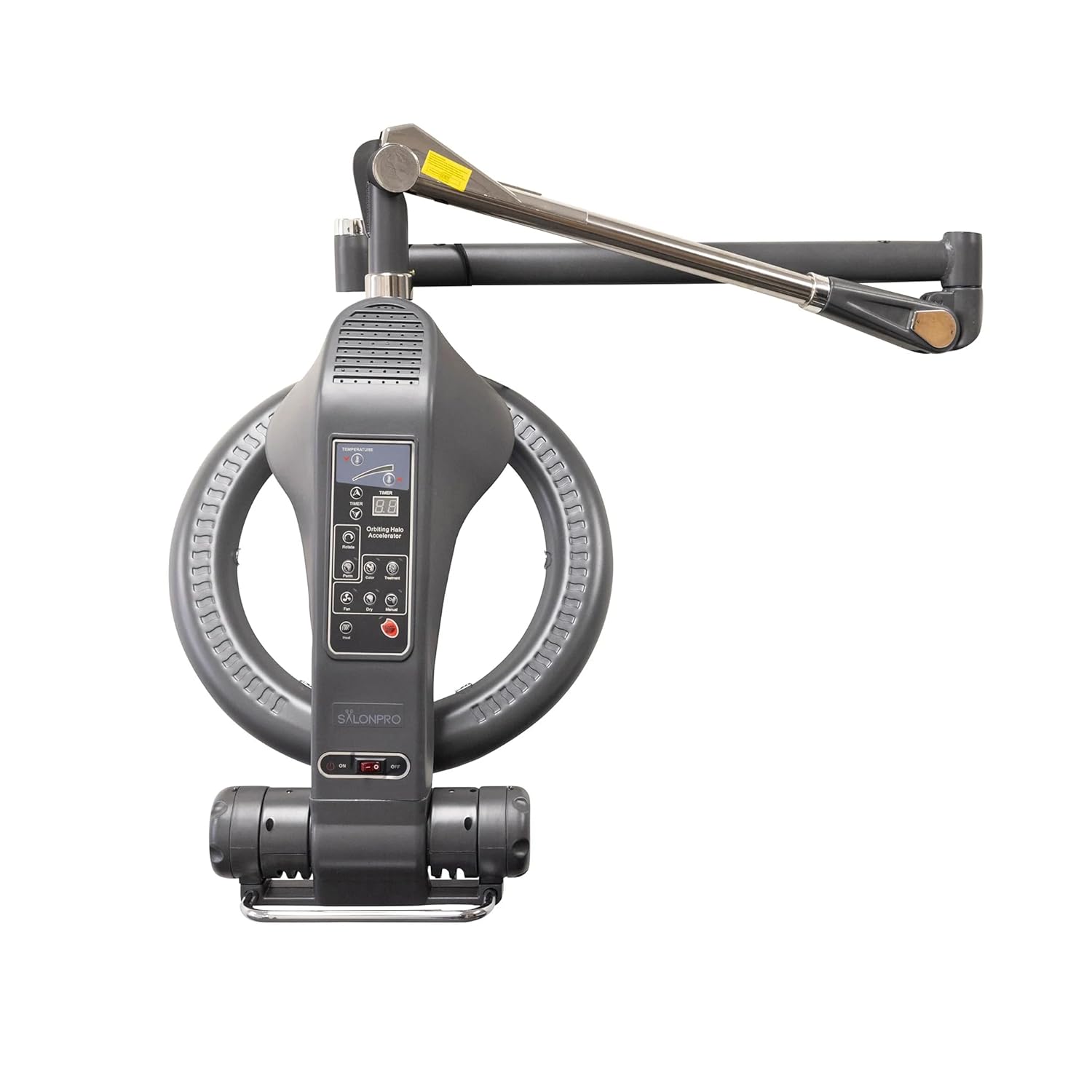 Professional Infrared Hair Color Processor & Multi-Function Dryer Accelerator w/Wall Mount System - Adjustable Hair Processing & Drying Machine - Hair Styling Salon Equipment (Grey)