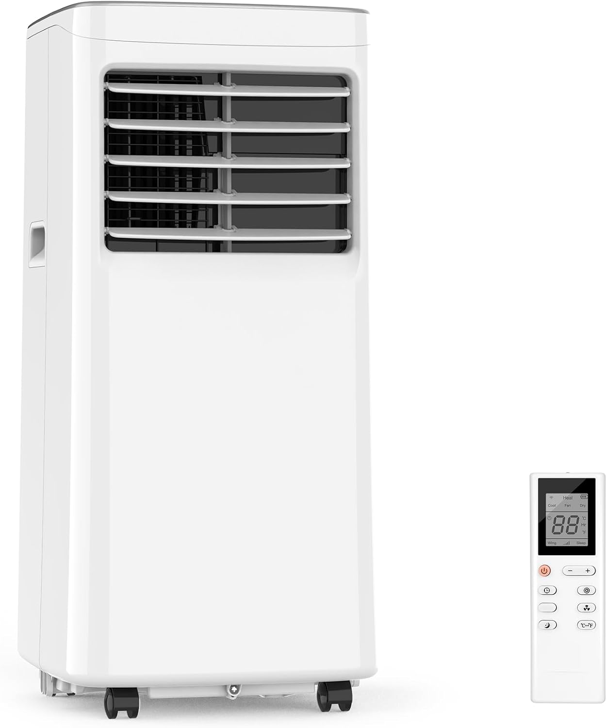 Portable Air Conditioners-8,000 BTU 3-in-1 Air Conditioner Portable with Dehumidifier and Fan Mode, Cools up to 200 square feet, Portable AC with Remote Control＆24 Hours Timer for Home, Office, Dorm.