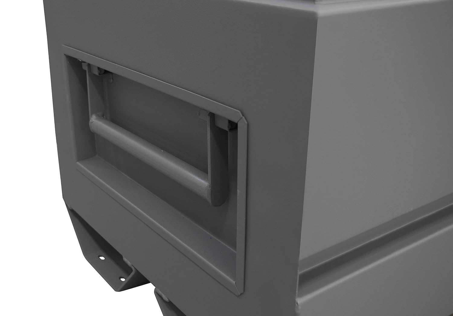 Durham Jobsite Storage Box, 20 cu. ft, 14 Gauge Steel, 60 x 24 x 22-3/4, Gray