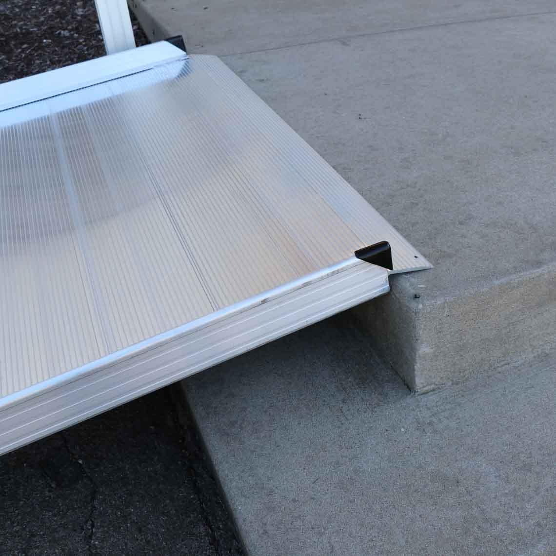 Titan 10 Foot Aluminum Wheelchair Entry Ramp Complies with ADA CA Building Code Ramp Only