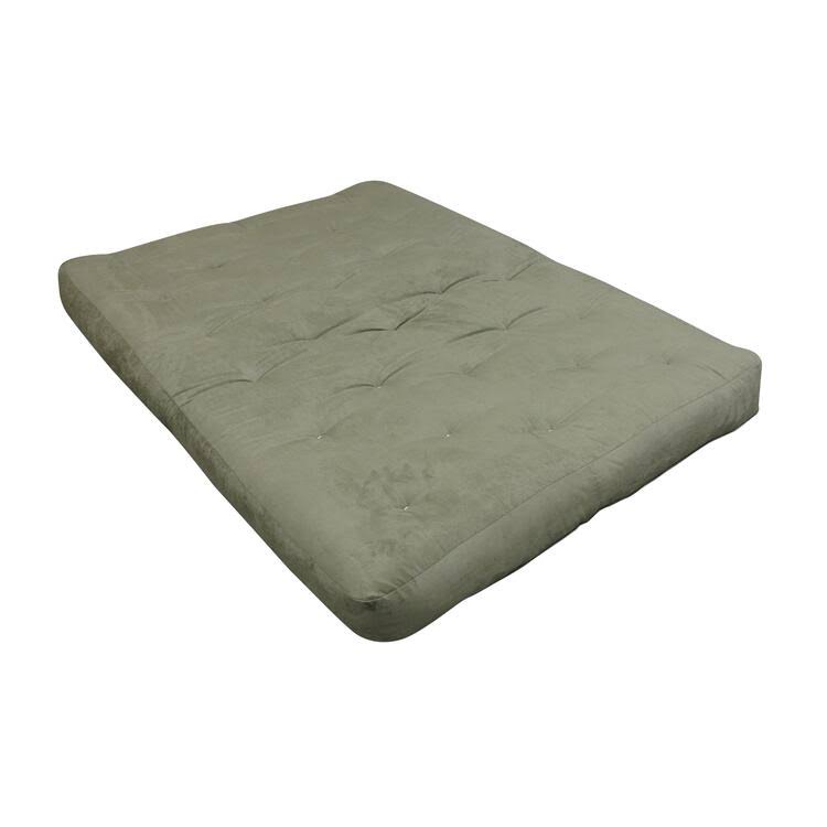 Gold Bond 9x22 ComfortCoil #708 Full Futon Mattress Sage Microfiber