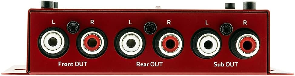 DS18 V5HL 5-Channel Line Out Converter, High-Level Speaker Signal to Low-Level RCA Adapter with Built-in Audio Sensing Technology; Produces Remote Trigger Output to Control Your Aftermarket Equipment Pack of 2