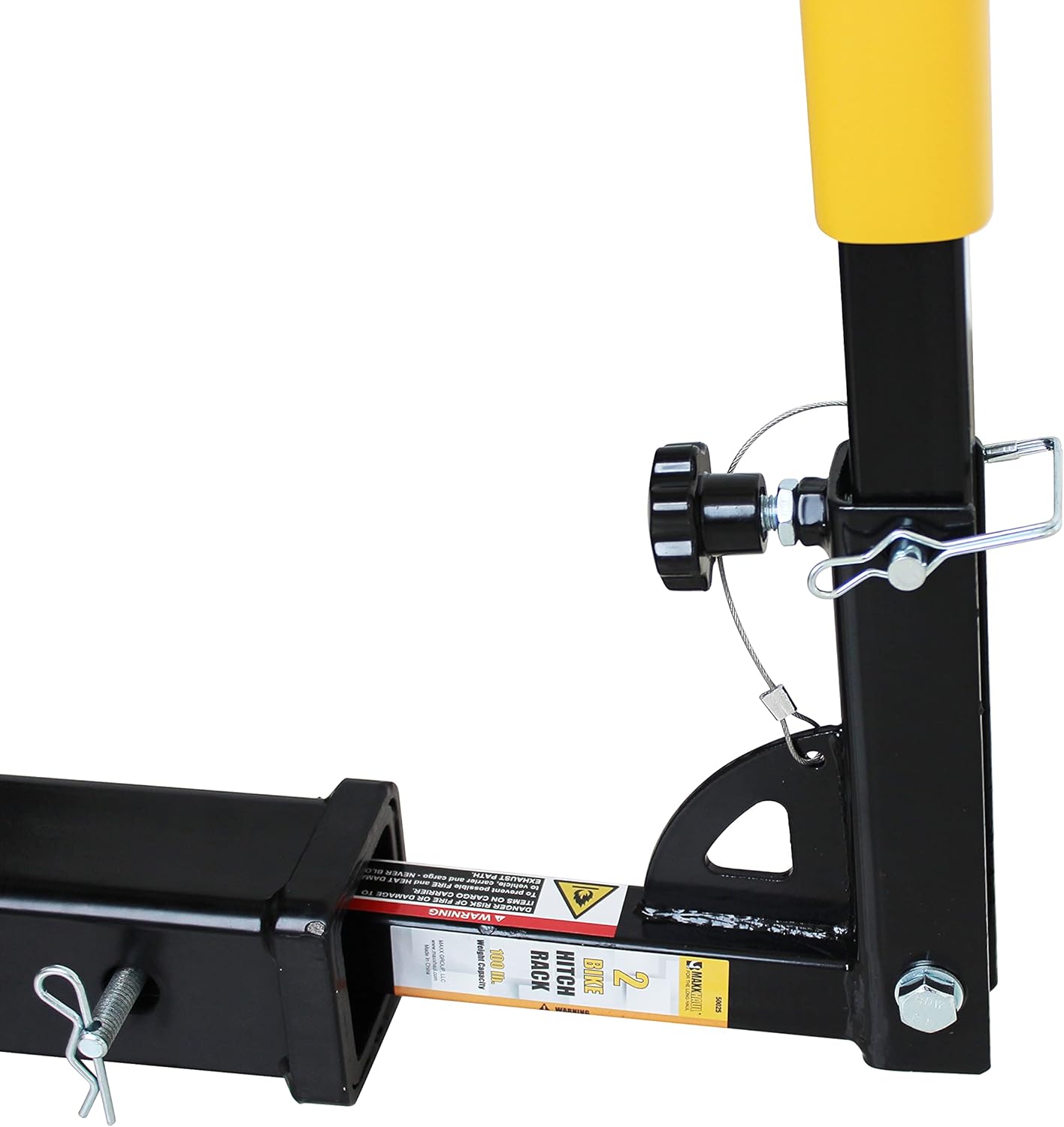 MaxxHaul 50025 Hitch Mount 2 Bike Rack for Cars, Trucks, SUV's, Minivans - 100 lb. Capacity Pack of 2