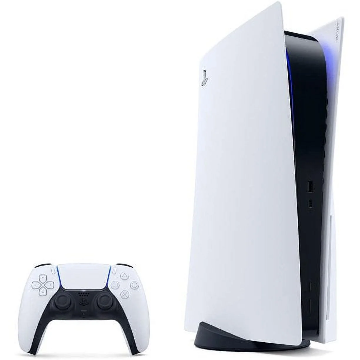 2023 Newest PlayStation_PS5 Disc Version PlayStation - 5 Console with One Wireless Controller, 4K-TV Gaming, 16GB GDDR6 RAM, Ultra-High Speed 825GB SSD - Naxctyei Ultra High Speed HDMI