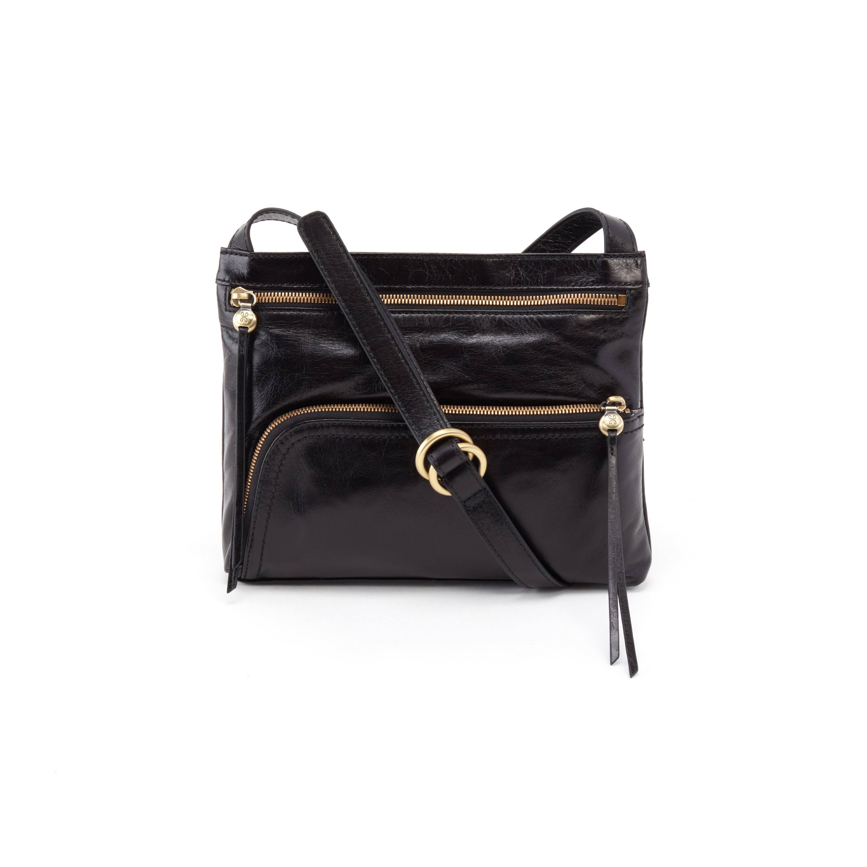 Hobo Black Cassie Crossbody