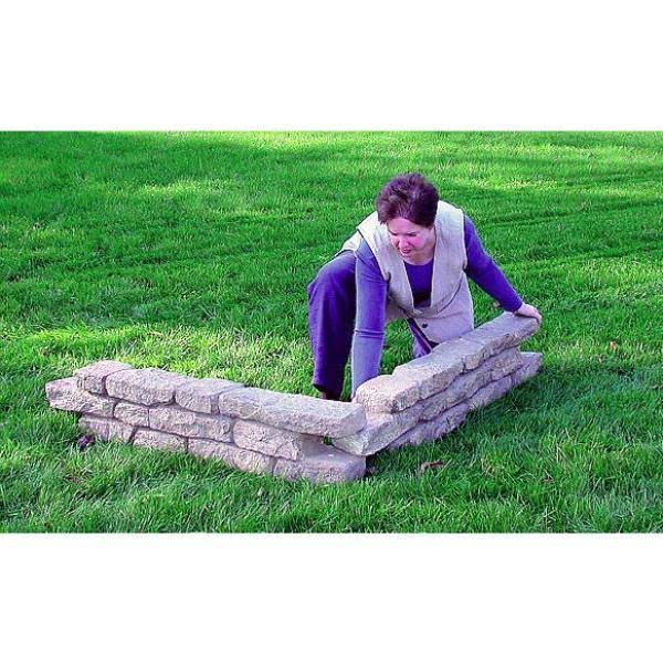 RTS Home Accents Rock Lock Raised Garden Bed Kit