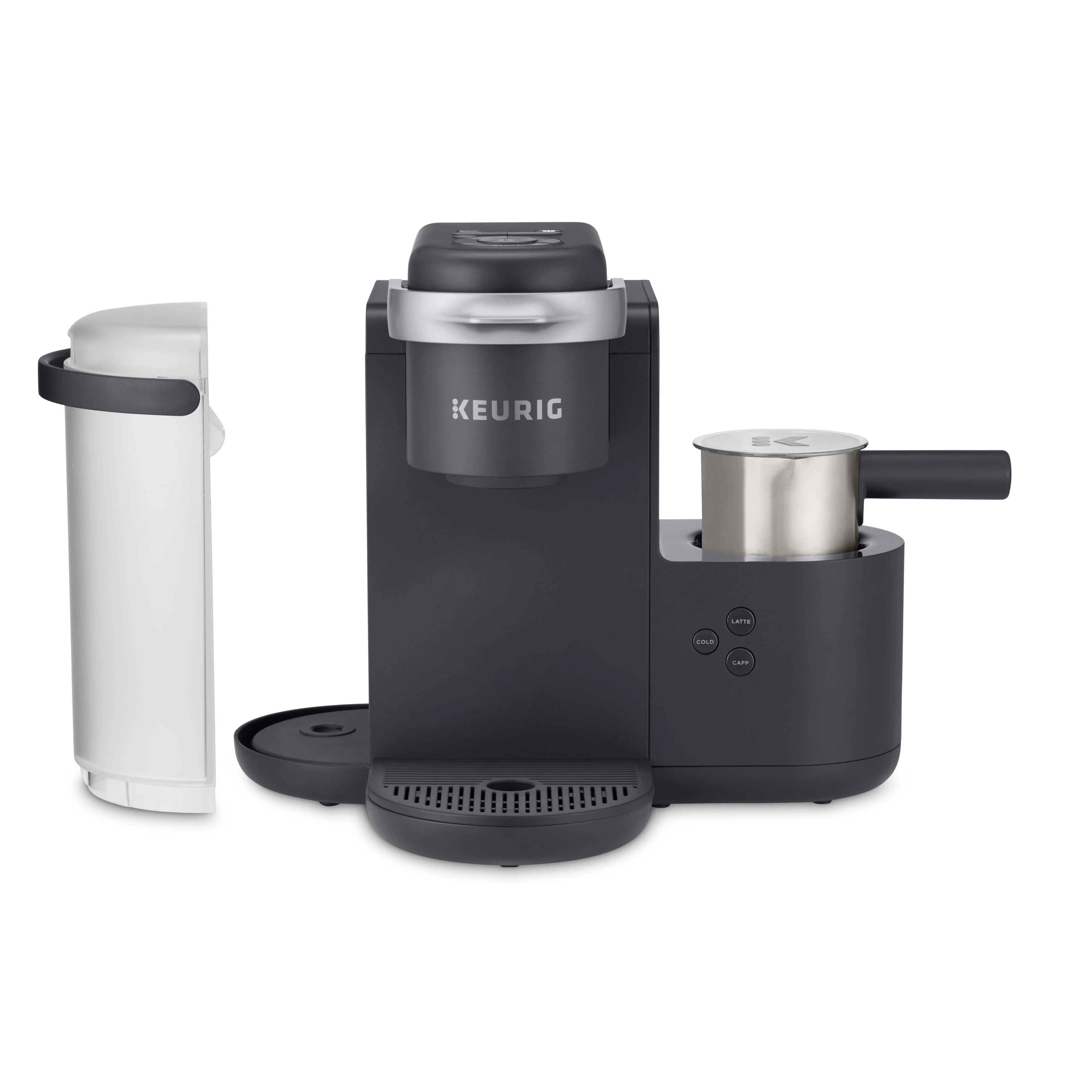 Keurig K-Cafe Single Serve K-Cup Coffee Maker, Latte Maker and Cappuccino Maker, Dark Charcoal
