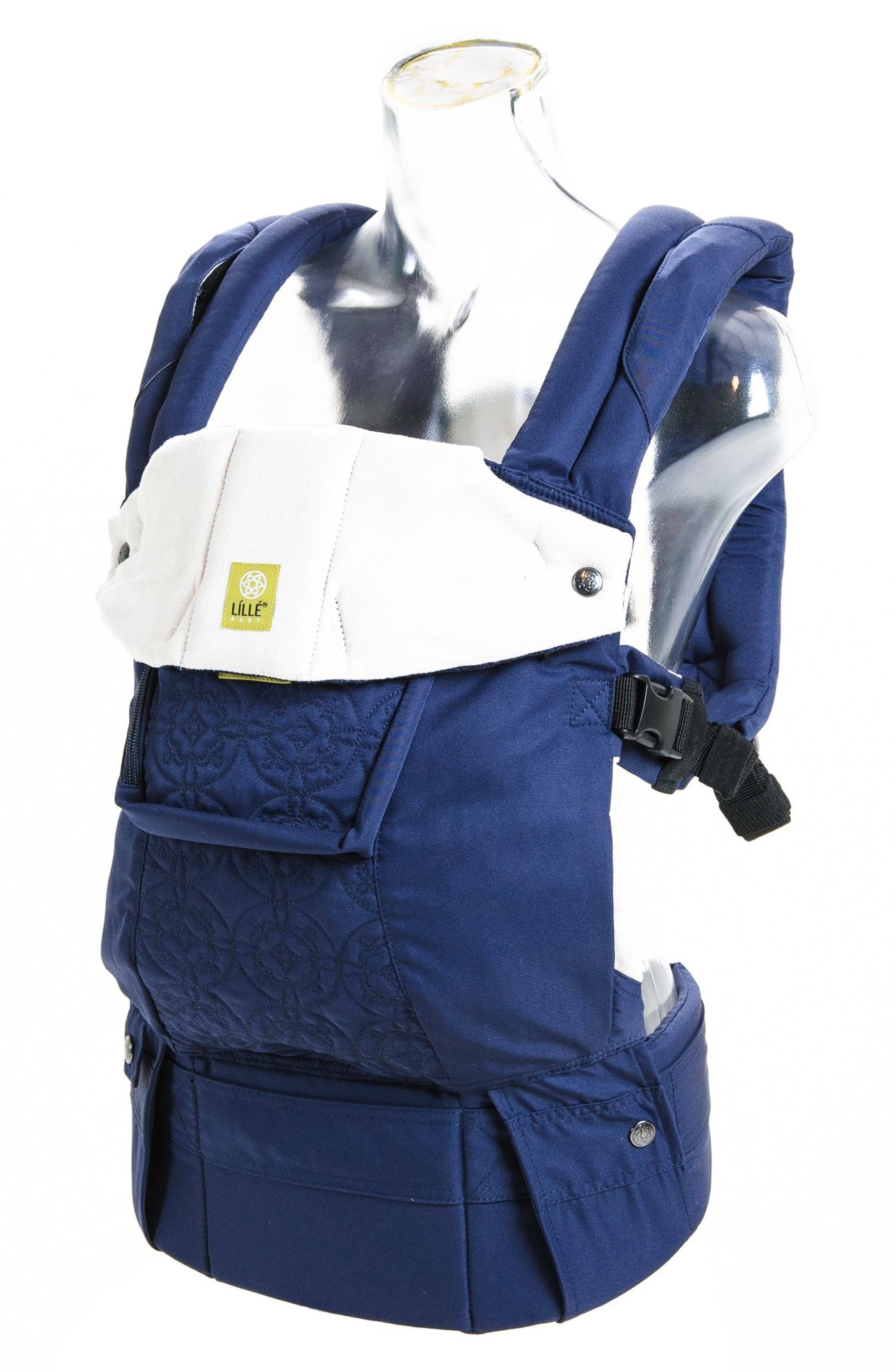 Lillebaby Complete Embossed Baby Carrier - Blue Circles