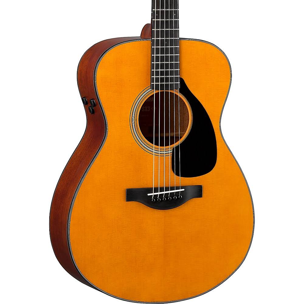 Yamaha FSX3 Red Label Concert Acoustic-Electric Guitar Natural Matte 194744436369