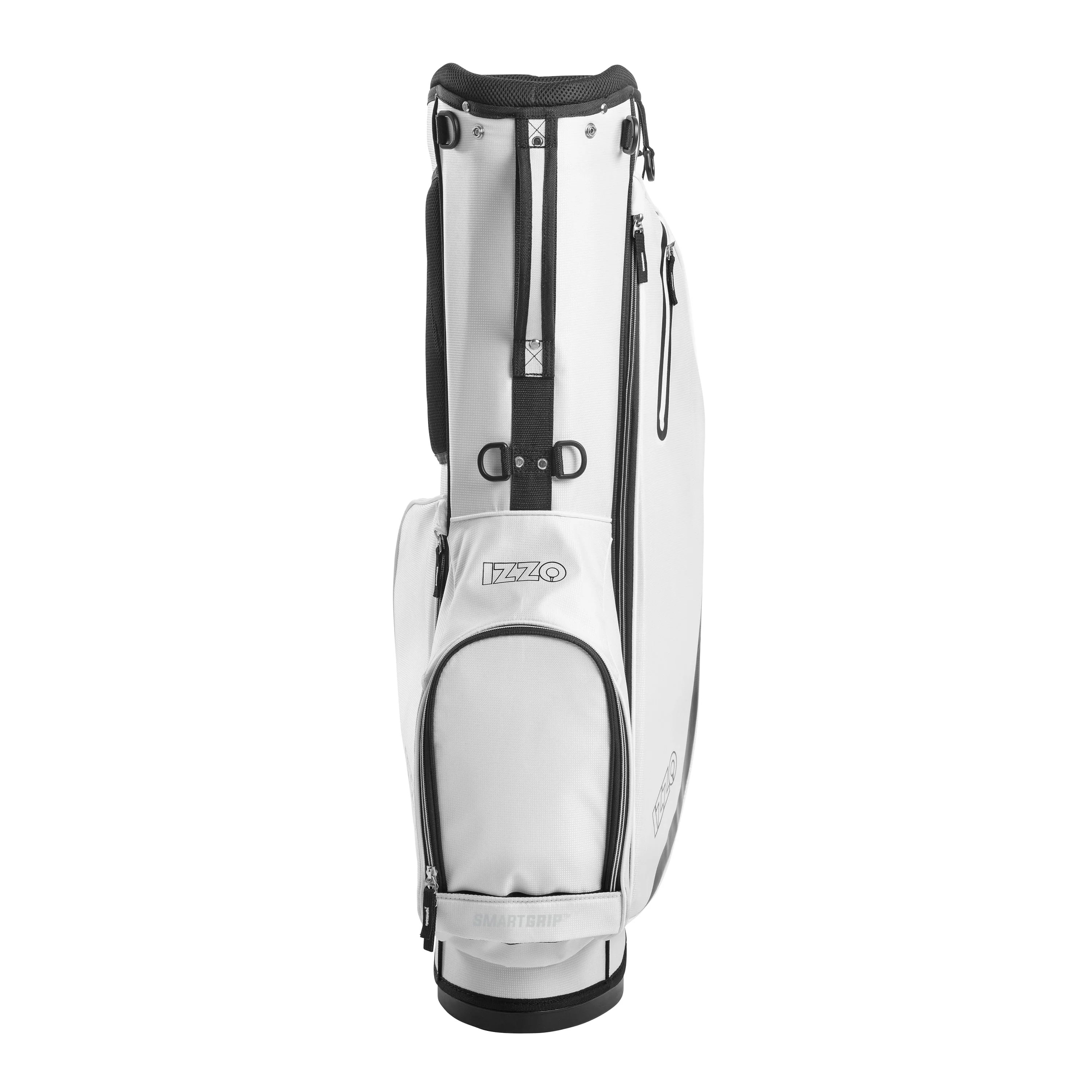 Izzo Golf Ultra-Lite Stand Bag - Grey/Lime