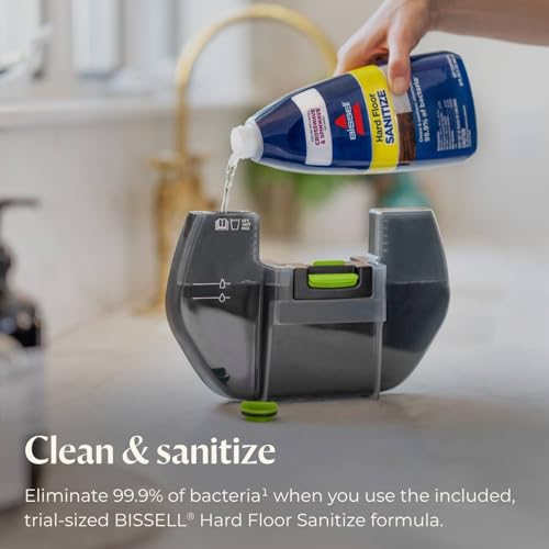 BISSELL® Spinwave Cordless Pet Hard Floor Spin Mop Cleaner 18V with washable mop pads for sealed hard floors, 23157