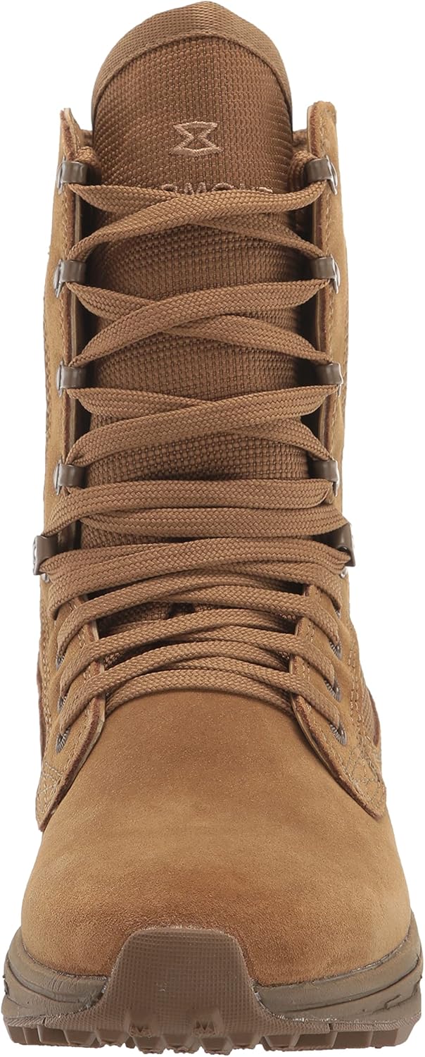 GARMONT TACTICAL T8 NFS Military Combat Boots for Men and Women, Army, Air Force, AR670-1 Compliant Footwear, Lightweight, Suede Leather, Coyote, Size 14.5 Wide