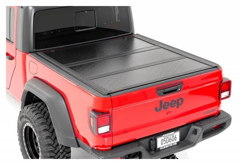 Rough Country 47414551 Hard Tri-Fold Tonneau Cover