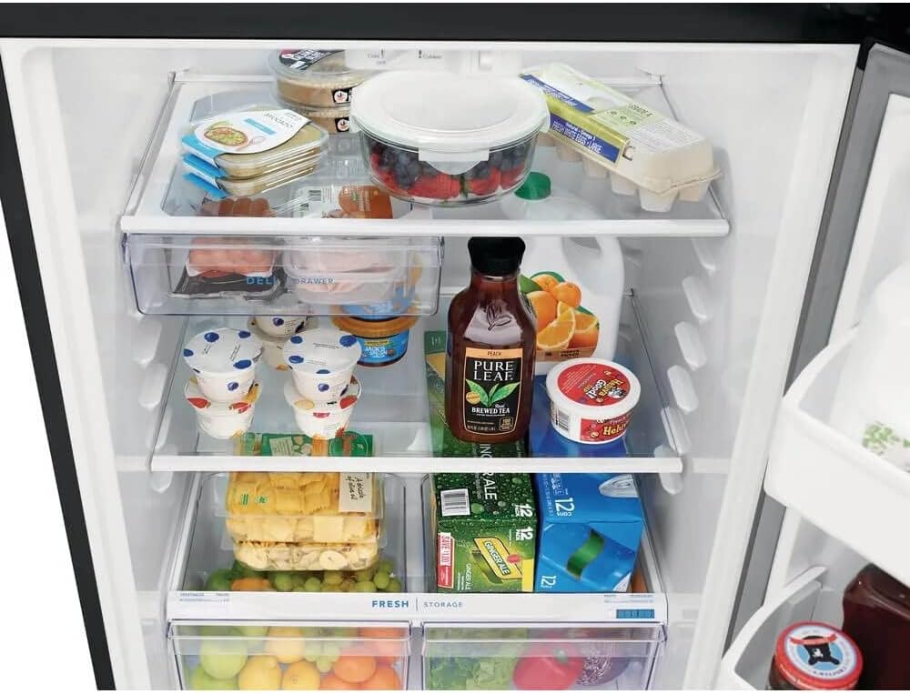frigidaire FFTR1835VS 18.3 Cu. Ft. Stainless Top-Freezer Refrigerator