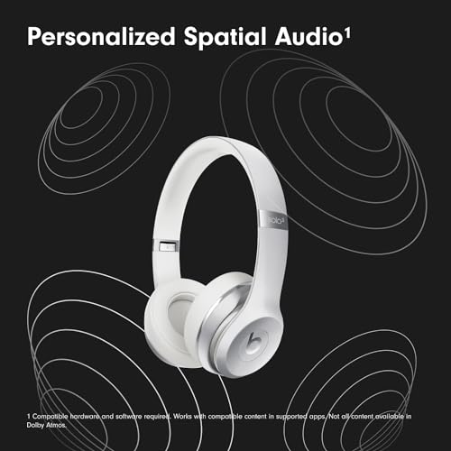 Beats Solo3 Wireless On-Ear Headphones - Apple W1 Headphone Chip, Class 1 Bluetooth, 40 Hours of Listening Time, Built-in Microphone - Red