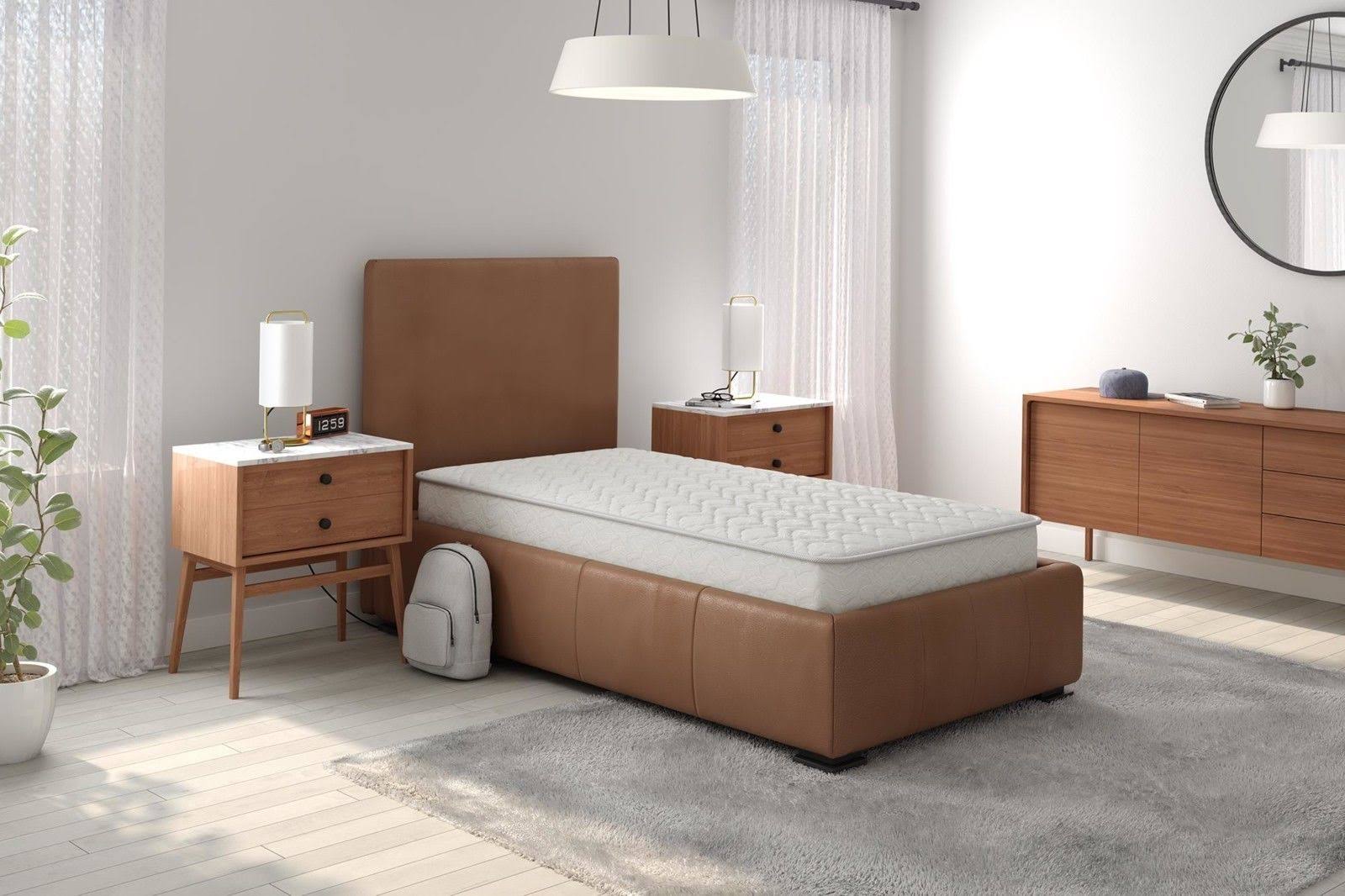 Signature Sleep Gold Triumph 8 inch Independently Encased Coil Mattress, Size: Twin, White