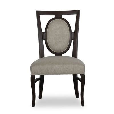 Barkley King Louis Back Side Chair Fairfield Chair Espresso/9953 Slate
