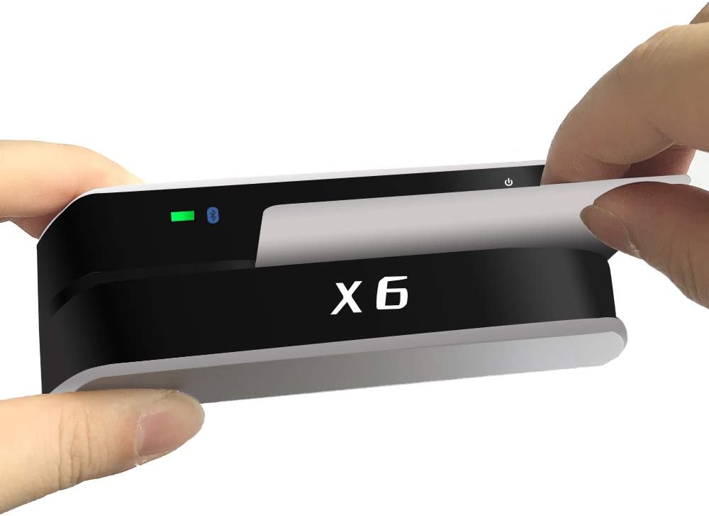 TNAIVE Bluetooth 4.1 USB X6BT Card Reader Writer Encoder Swipe by Card Device