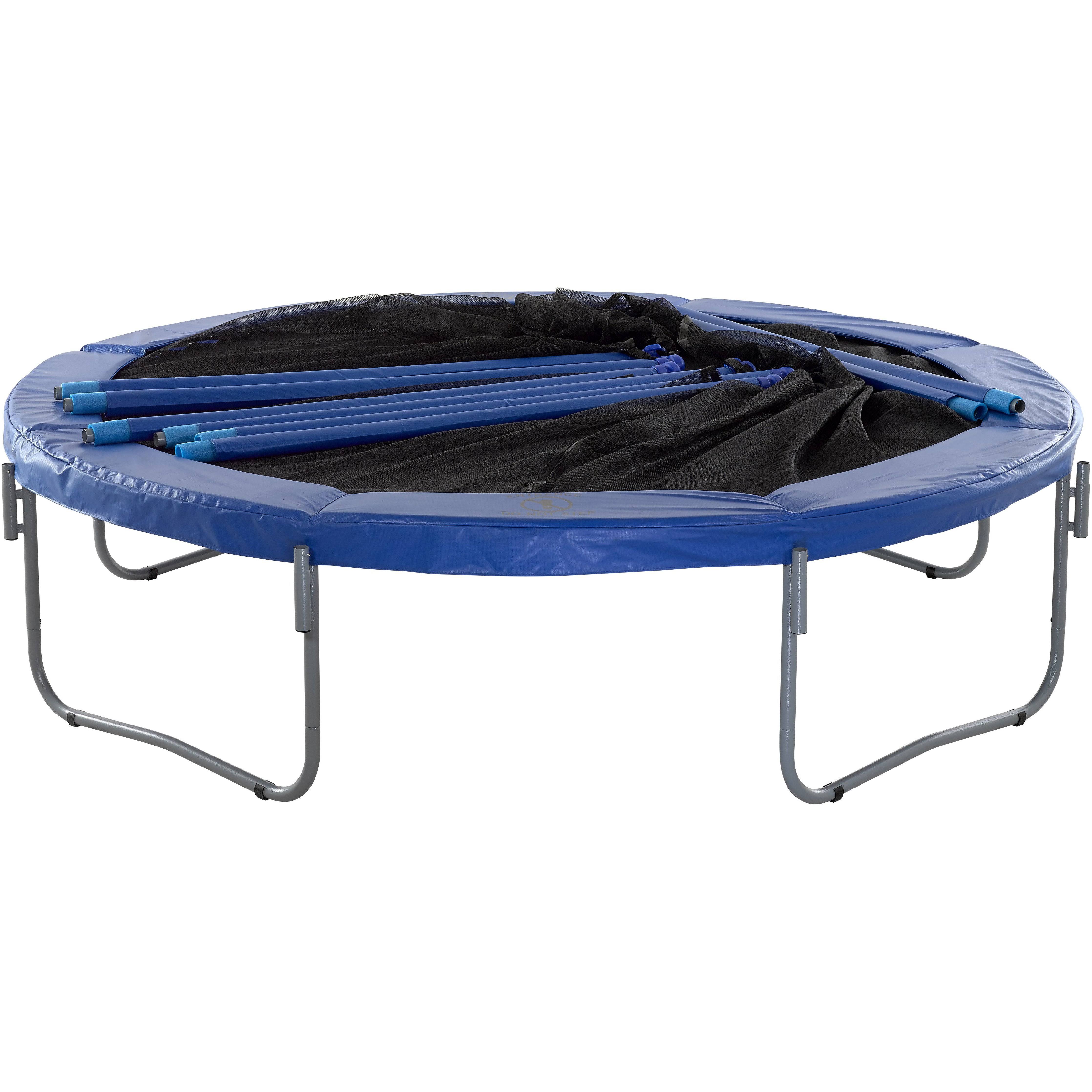 Upper Bounce 12 Feet Trampoline with Enclosure Set