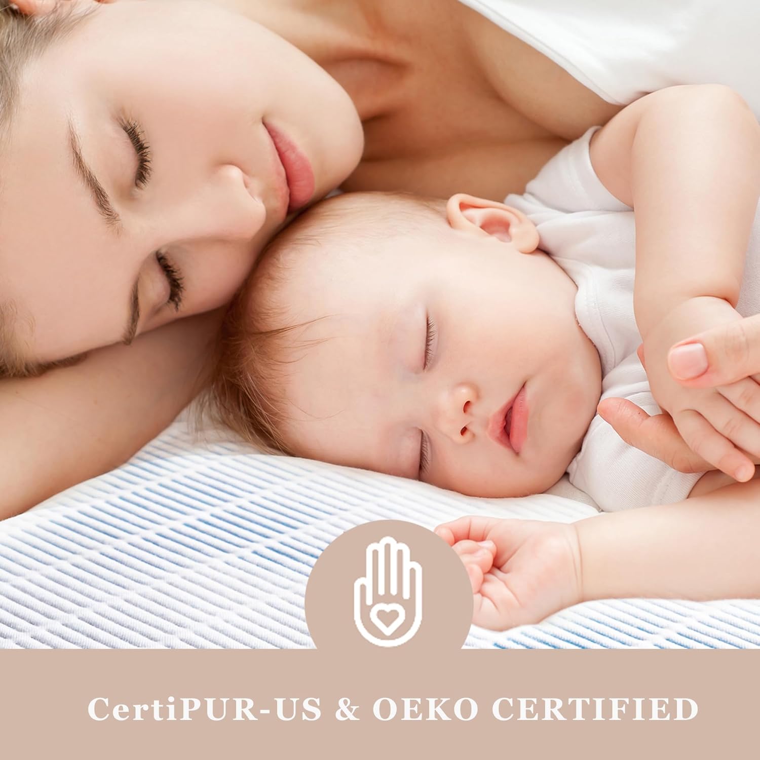 BedStory Firm Mattress Topper Queen Size 4 Inch - Extra Firm Memory Foam Bed Topper for Pain Relief - Cooling Gel High-Density Mattress Pad - Skin-Friendly Non-Slip Cover - CertiPUR-US Certified